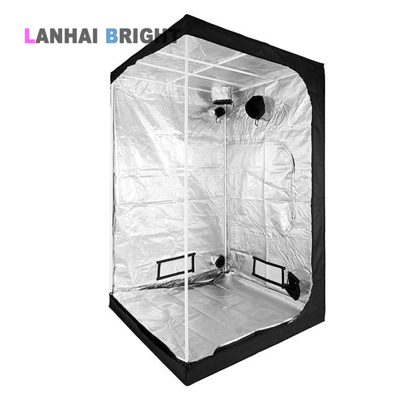 120x120 indoor hydrophobics gardens 4*4ft 600d easy assemble metal frame plant greenhouse grow tent complete kit