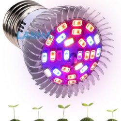 Full Spectrum 28W LED Grow Light E27 E14 GU10 SMD5730 Plant Lamp