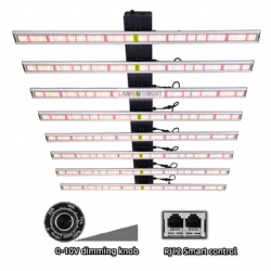 800W Waterproof Horticulture LED 8 bars grow light designed for Vertical Farm Greenhouse Lighting